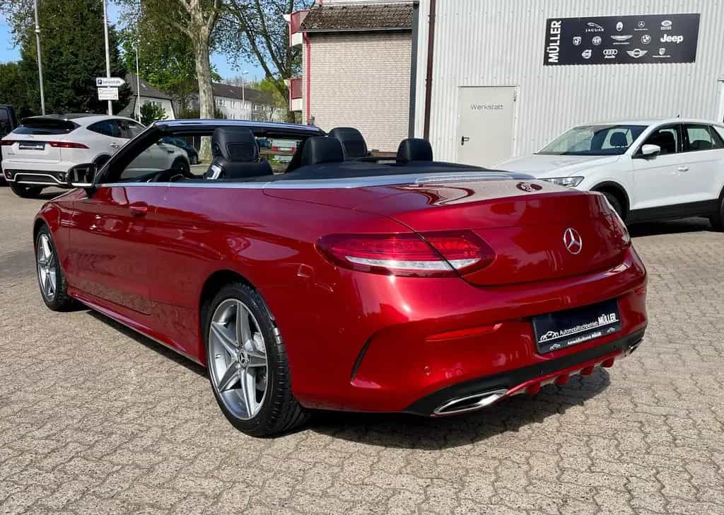 Mercedes-Benz C 200 Cabrio Aut."AMG Line"+LED+KAMERA+Burmester 08/2017-photo-6