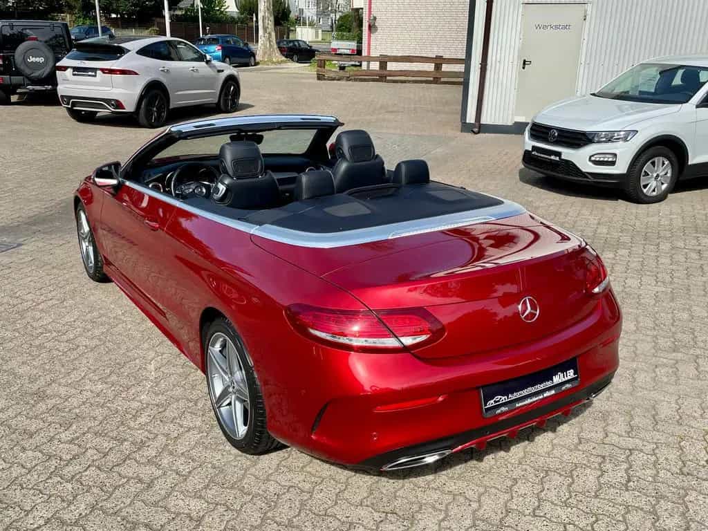 Mercedes-Benz C 200 Cabrio Aut."AMG Line"+LED+KAMERA+Burmester 08/2017-photo-7
