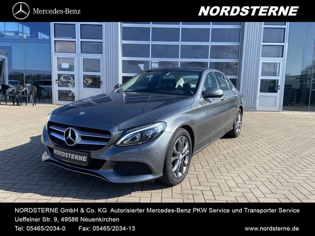 Mercedes-Benz C-Class 180 AVANTGARDE Exterieur/Klima/LED/Park-Assist 10/2016-photo-0