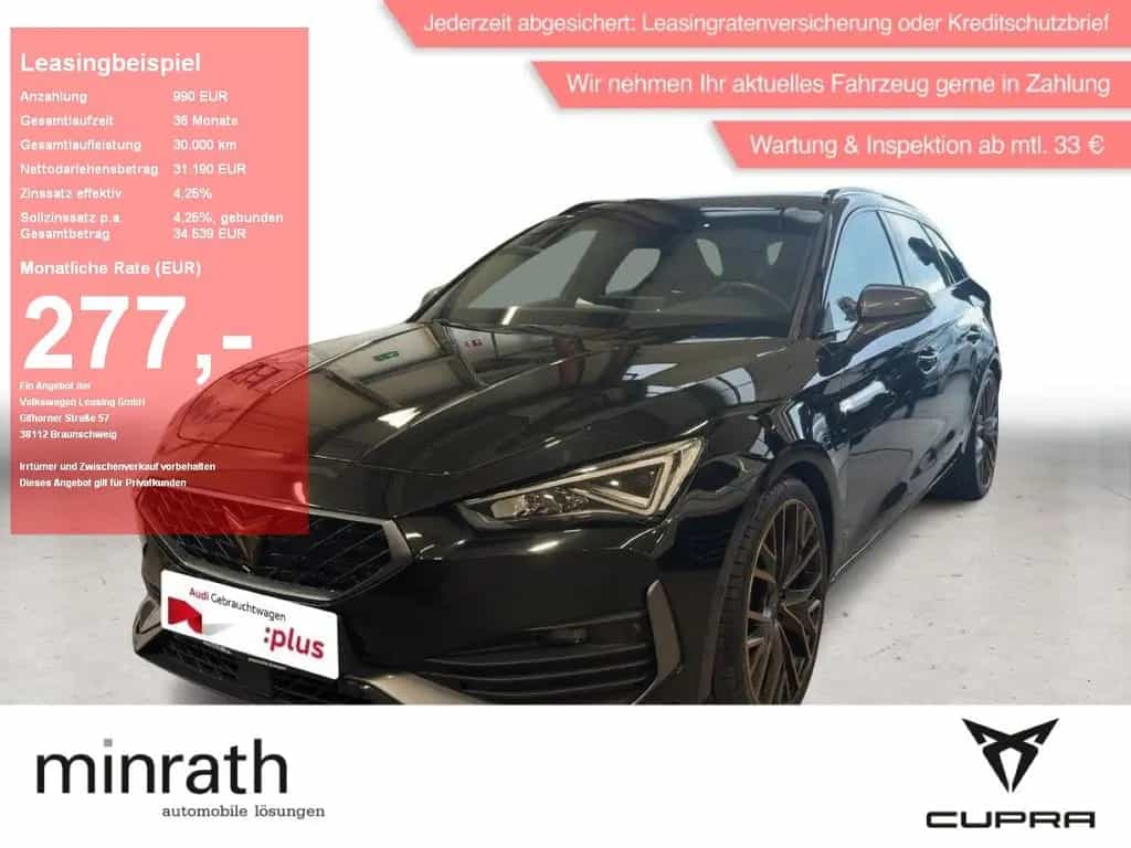 Cupra Leon Sportstourer 2.0 TSI VZ APP+DAB+PANO+VIRT 04/2024-photo-0