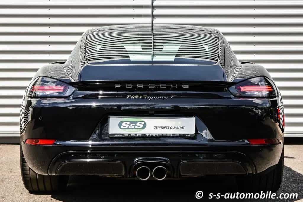 Porsche 718 Cayman T SportDesign Vollschale Schalter 05/2020-photo-7