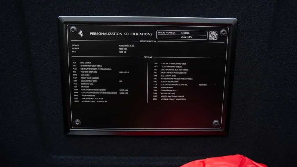 Ferrari 296 GTS GTS 12/2025-photo-18