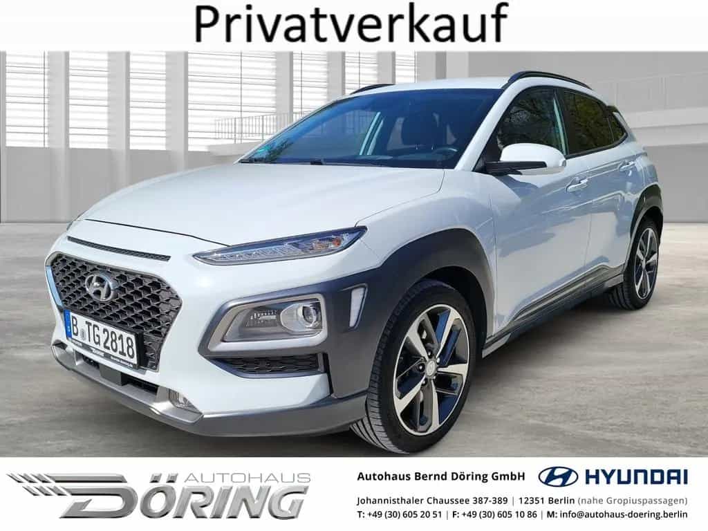 Hyundai KONA Premium 1.6 Automatik 4WD Leder Sitzheizung 08/2018-photo-0