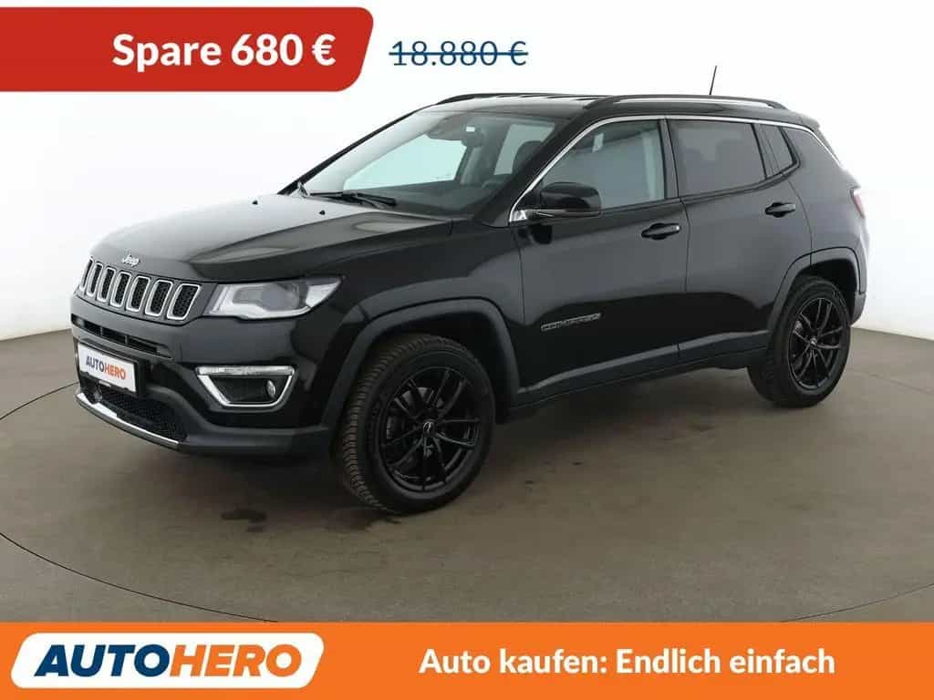 Jeep Compass 2.0 M-Jet Limited 4WD Aut.*NAV*TEMP*CAM* 09/2017-photo-0