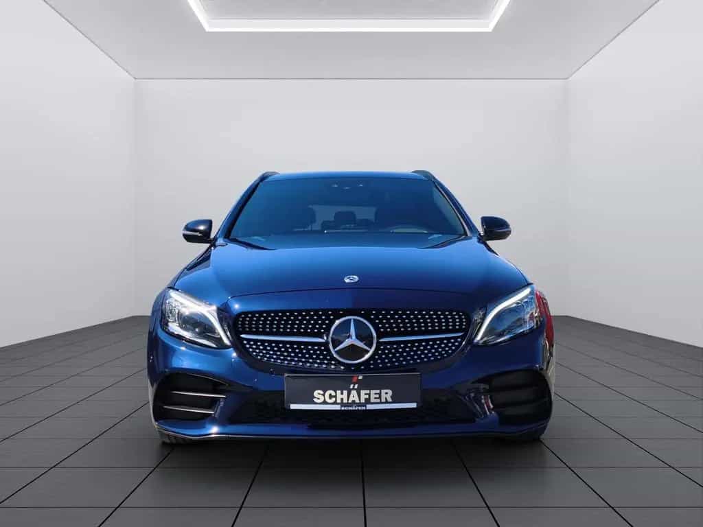 Mercedes-Benz C-Class T-Modell 300 T Aut. AMG-Line/Std.-hzg./Pano/Mu 10/2019-photo-1