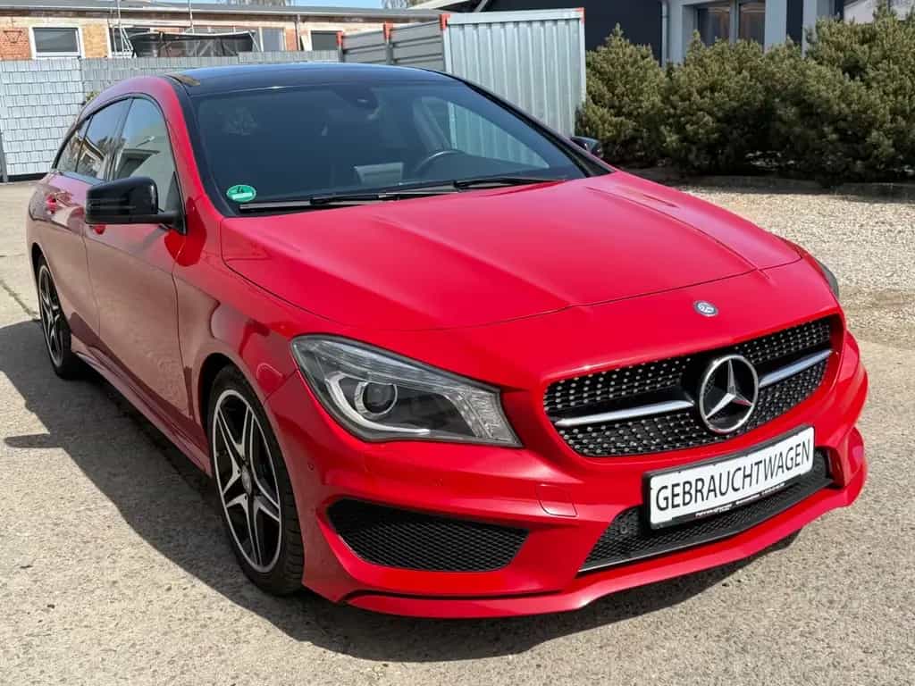 Mercedes-Benz CLA-Class 180 Shooting Brake AMG Line Xenon, PanoDach 11/2015-photo-3