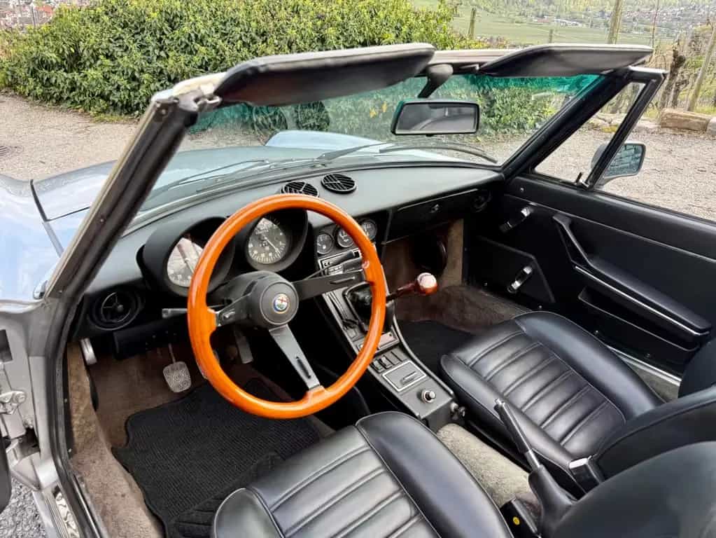Alfa Romeo Spider 2000, H-Kennzeichen, 2. Hand, Zender ! 07/1984-photo-10