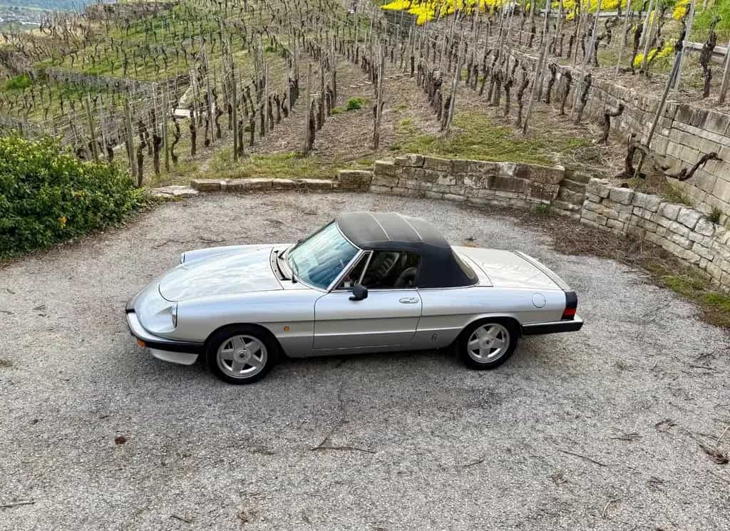 Alfa Romeo Spider 2000, H-Kennzeichen, 2. Hand, Zender ! 07/1984-photo-3