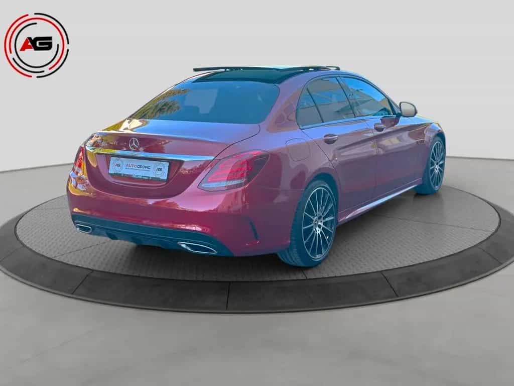 Mercedes-Benz C-Class 300 AMG-LINE LED CARPLAY BURMESTER PANO 360° 02/2018-photo-4
