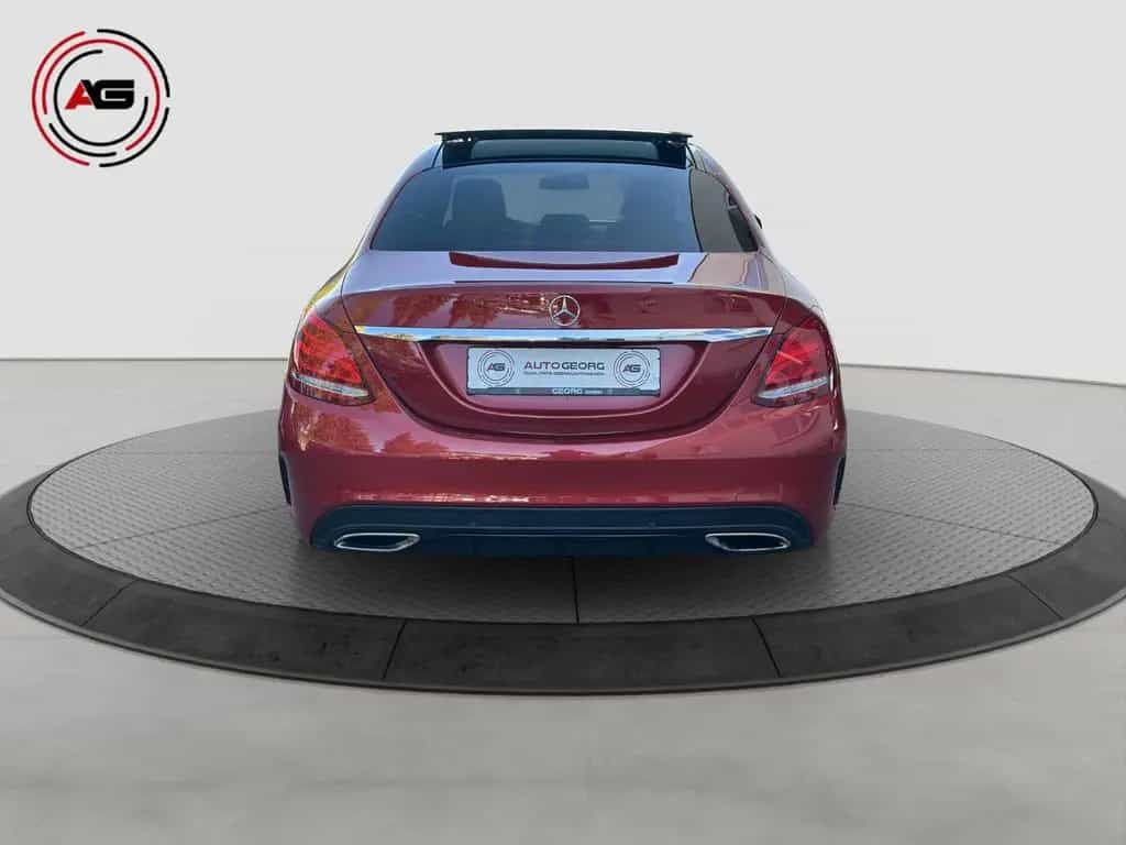 Mercedes-Benz C-Class 300 AMG-LINE LED CARPLAY BURMESTER PANO 360° 02/2018-photo-5