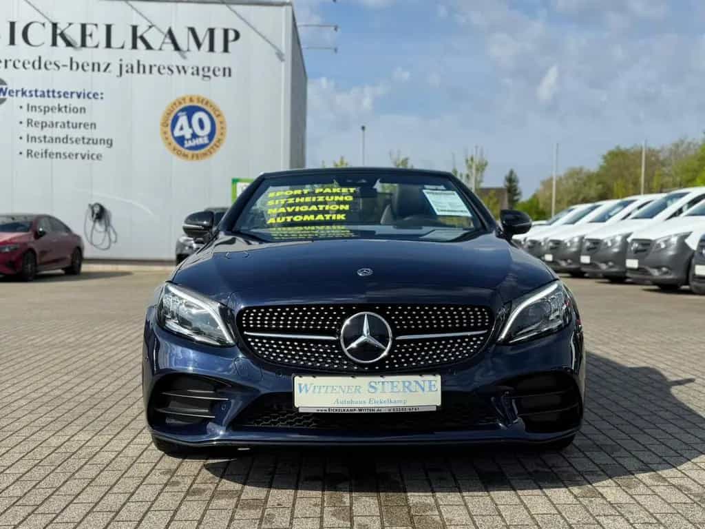 Mercedes-Benz C-Class 200 Cabrio 9G AMG Night Paket RFK AHK SOUND 01/2019-photo-21