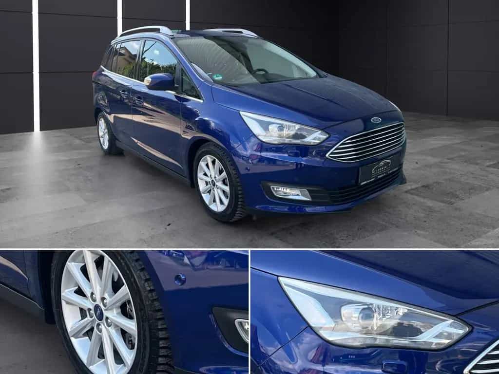 Ford Grand C-Max Grand C-MAX Titanium/AHK/1HAND 12/2016-photo-2