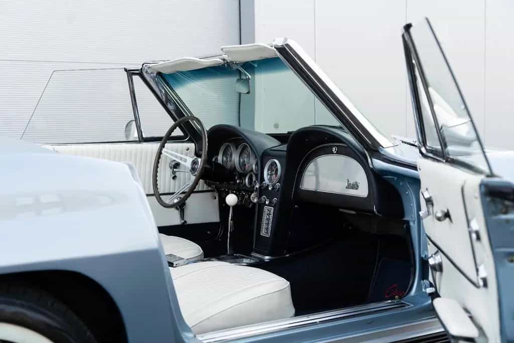 Corvette C2 Stingray Cabrio 327 cui 365PS H-Zulassung 02/1964-photo-16