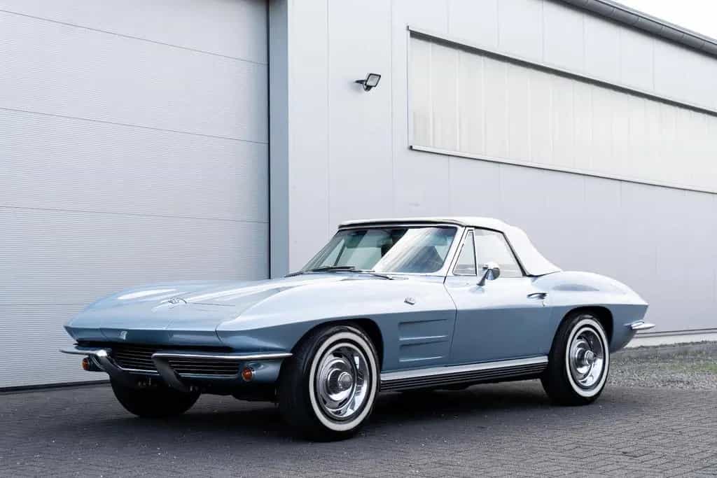 Corvette C2 Stingray Cabrio 327 cui 365PS H-Zulassung 02/1964-photo-18