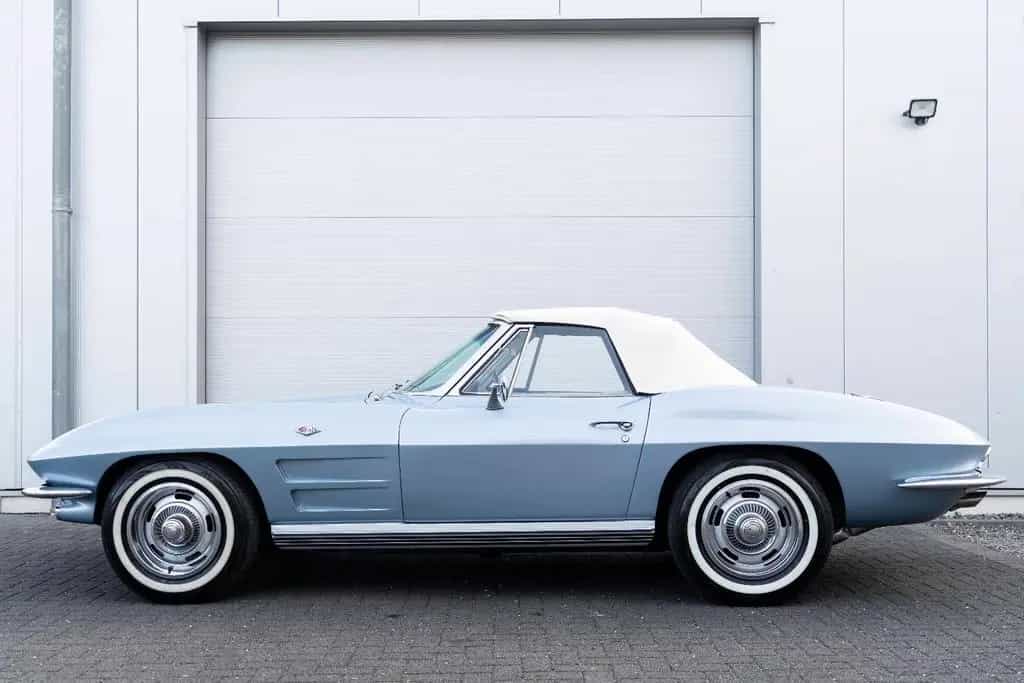Corvette C2 Stingray Cabrio 327 cui 365PS H-Zulassung 02/1964-photo-19
