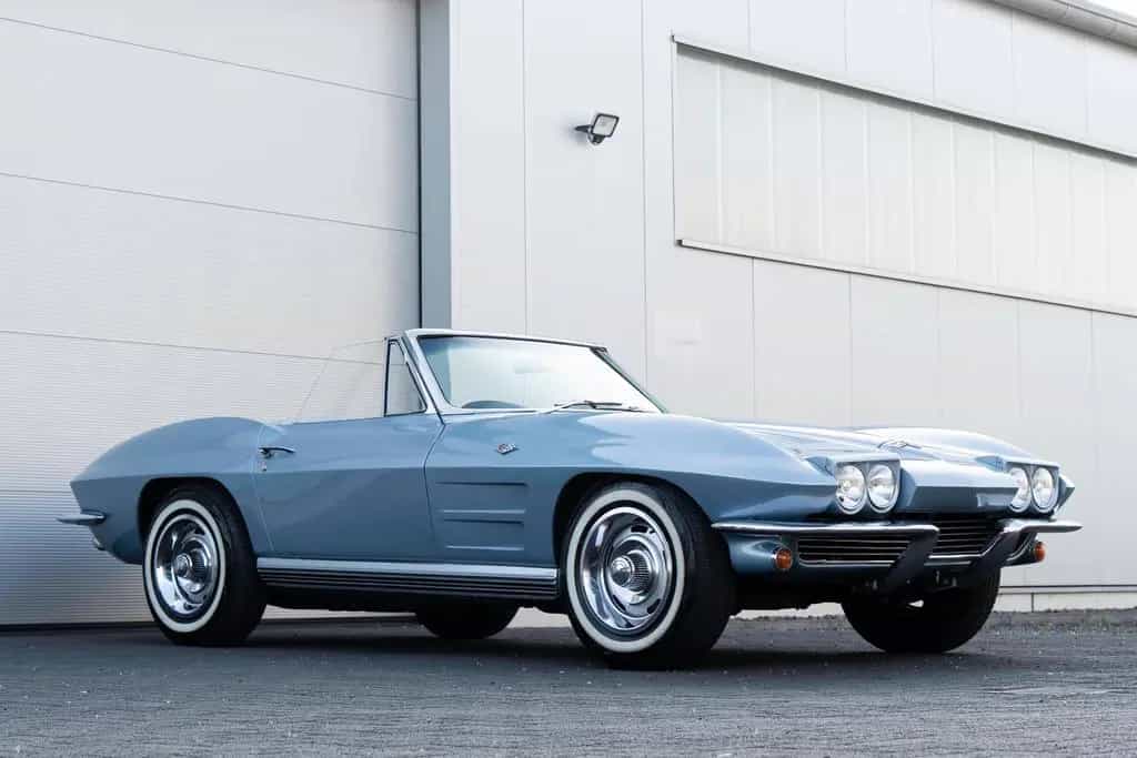 Corvette C2 Stingray Cabrio 327 cui 365PS H-Zulassung 02/1964-photo-24