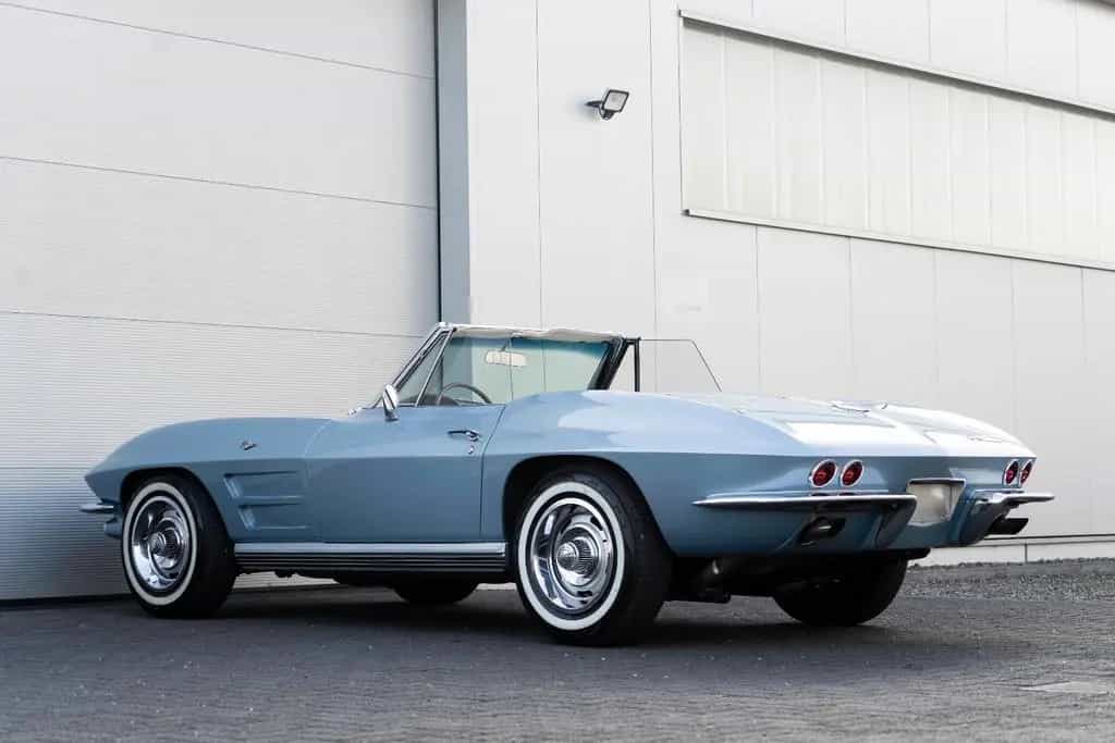 Corvette C2 Stingray Cabrio 327 cui 365PS H-Zulassung 02/1964-photo-3