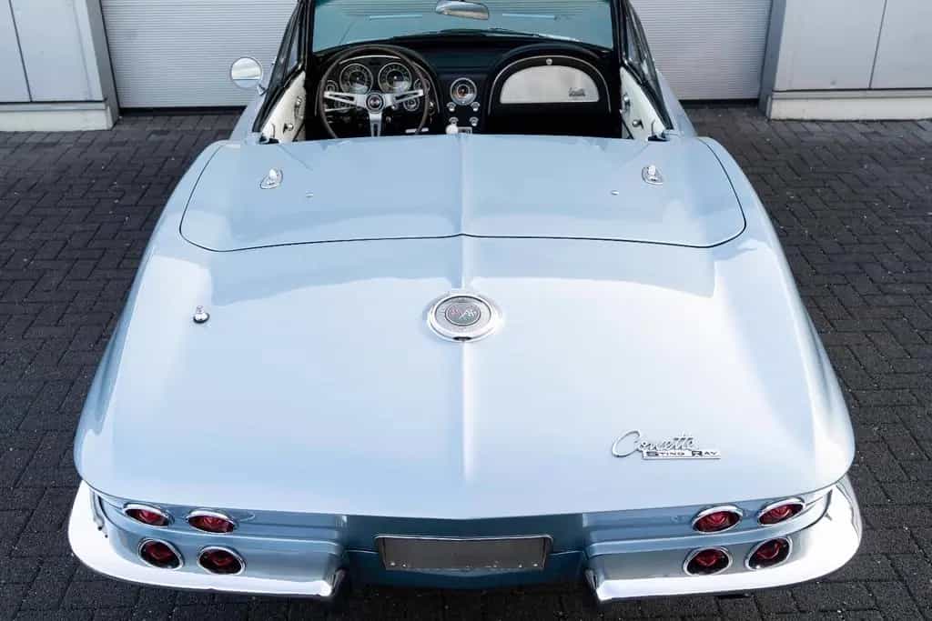 Corvette C2 Stingray Cabrio 327 cui 365PS H-Zulassung 02/1964-photo-4