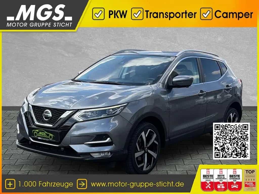 Nissan Qashqai 1.3 DIG-T TEKNA+KAMERA+SPURHALTE+LED 12/2019-photo-0