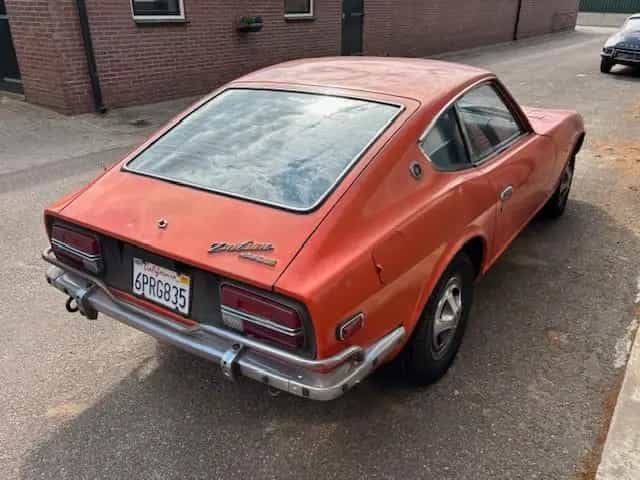 Datsun 240Z 1972 ORANGE FIRST PAINT FULL MATCHING 4sp 01/1972-photo-5