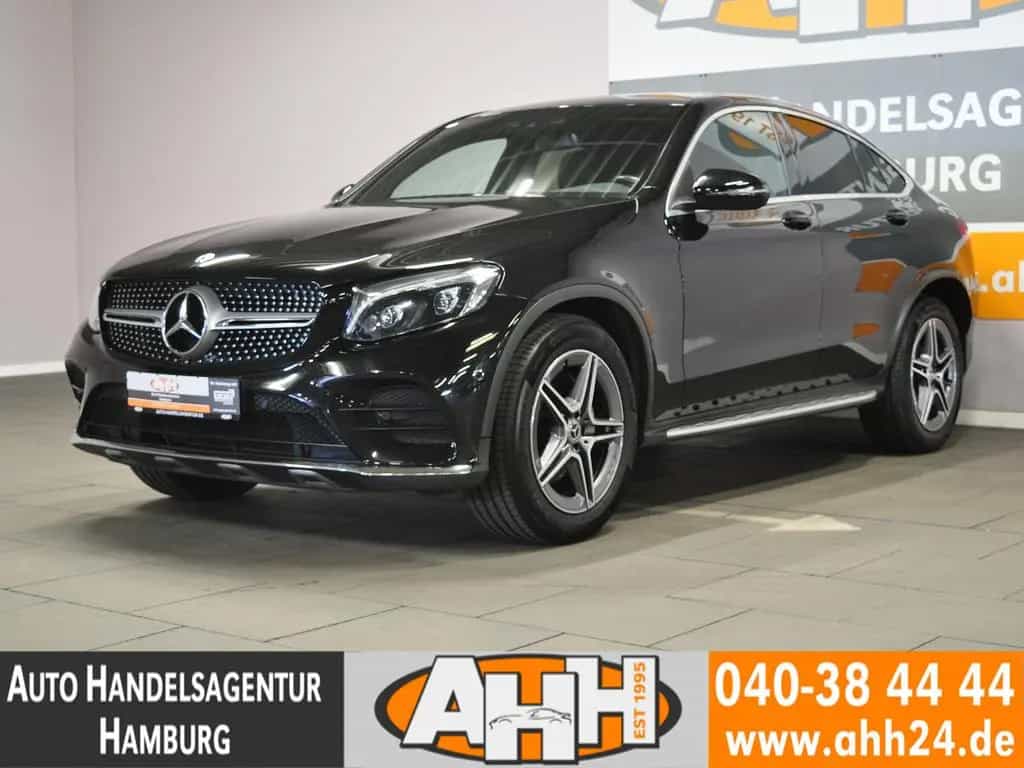 Mercedes-Benz GLC-Class 250 4M COUPÉ AMG KAM|SD|AHK|LED|HUD|19Z|2HD! 12/2017-photo-0