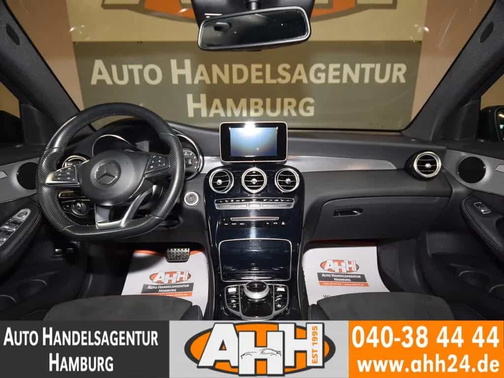 Mercedes-Benz GLC-Class 250 4M COUPÉ AMG KAM|SD|AHK|LED|HUD|19Z|2HD! 12/2017-photo-24