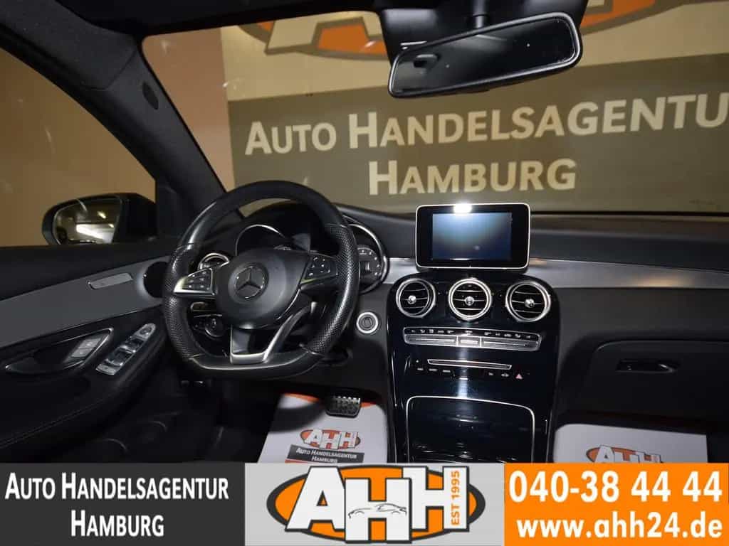 Mercedes-Benz GLC-Class 250 4M COUPÉ AMG KAM|SD|AHK|LED|HUD|19Z|2HD! 12/2017-photo-25