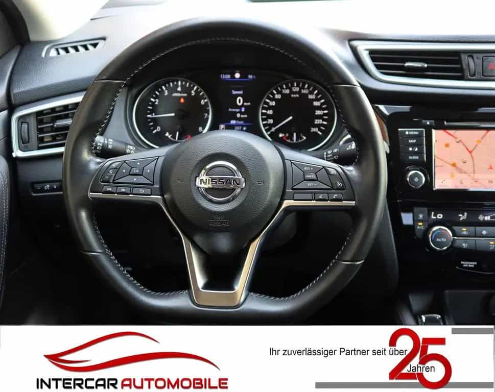 Nissan Qashqai 1.3 Tekna Automatik |360°|Leder|Navig.| 01/2019-photo-12
