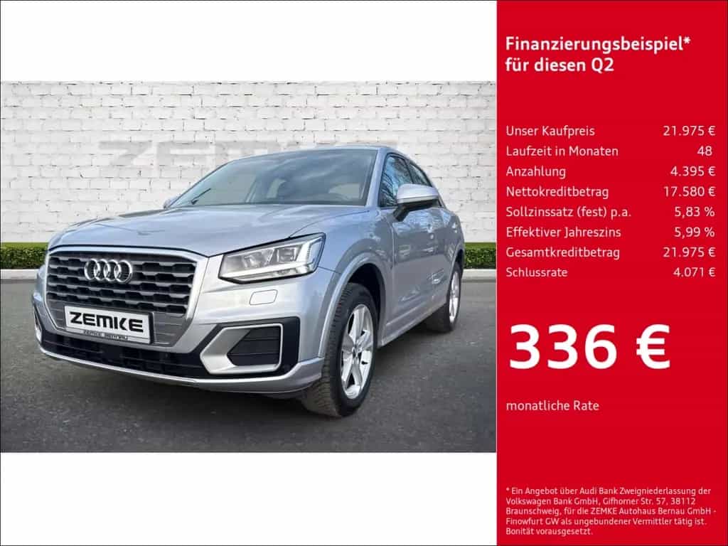 Audi Q2 35 TFSI S-tronic sport StandHZG Navi Digitale 10/2020-photo-0