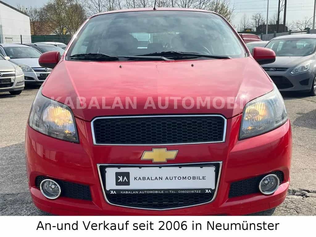 Chevrolet Aveo Schrägheck LT 1.4°2.Hand°Zahnriemen NEU 06/2011-photo-1