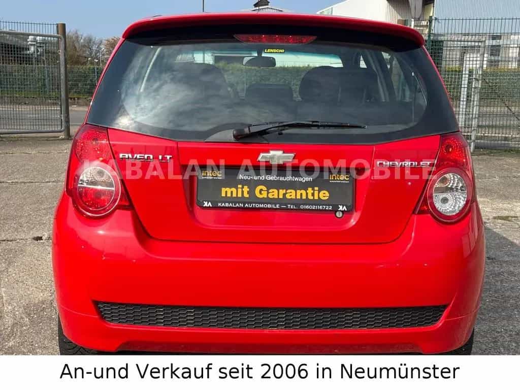 Chevrolet Aveo Schrägheck LT 1.4°2.Hand°Zahnriemen NEU 06/2011-photo-4