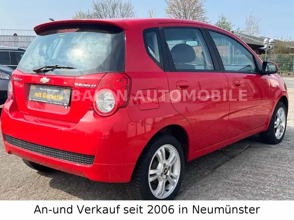 Chevrolet Aveo Schrägheck LT 1.4°2.Hand°Zahnriemen NEU 06/2011-photo-5