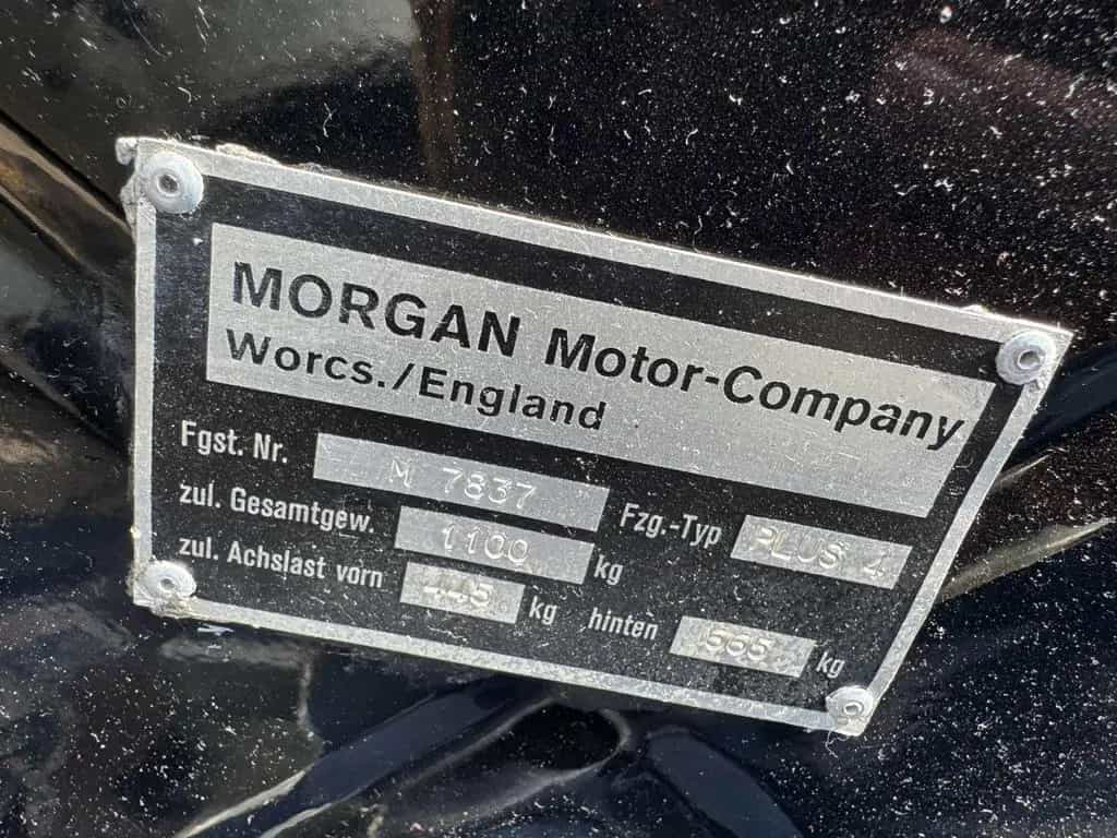 Morgan Plus 4 Roadster elegante Farbkombination 08/1989-photo-14