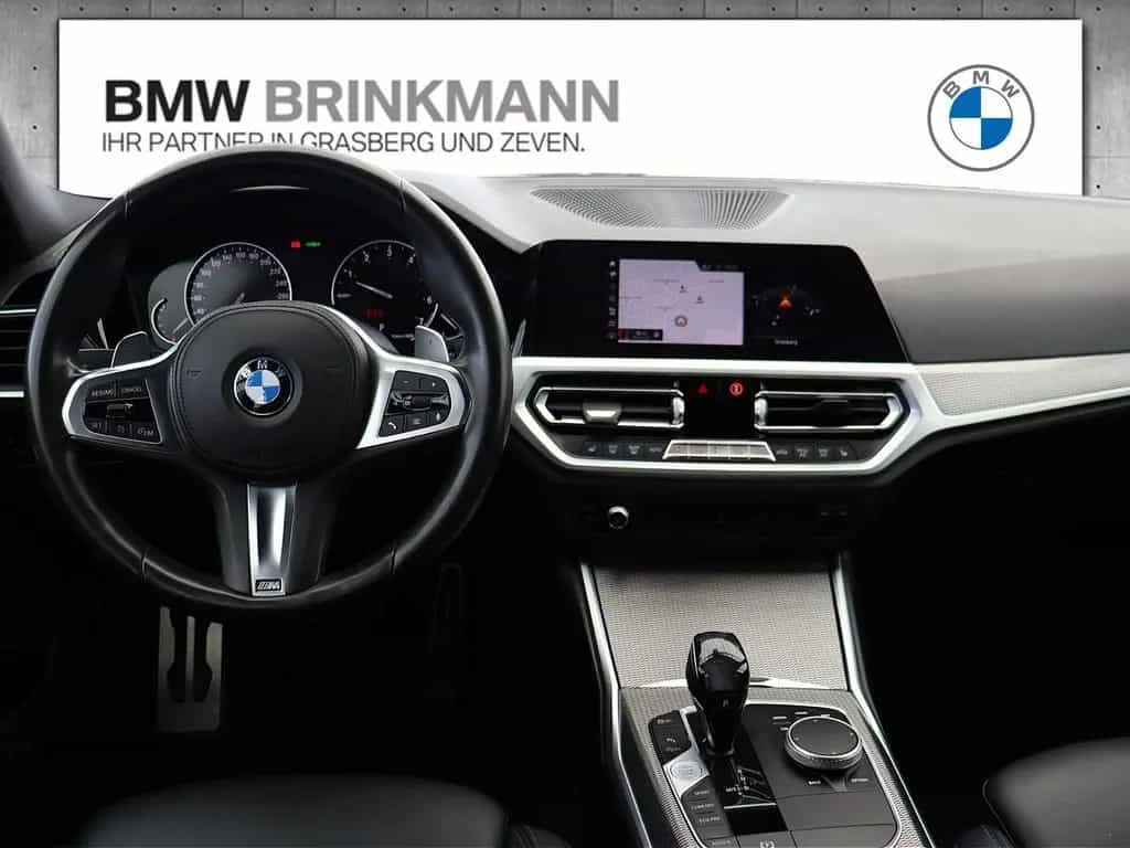 BMW 3 Series 320i Limousine aut. / M SPORT + NAVI + LED + LMR 08/2019-photo-4
