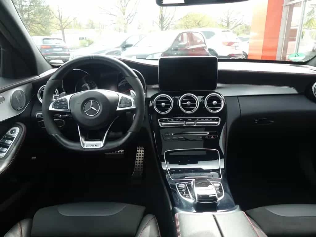 Mercedes-Benz C-Class 43 AMG 4Matic*Night*Sportabgas*Burmester*Navi 10/2017-photo-11