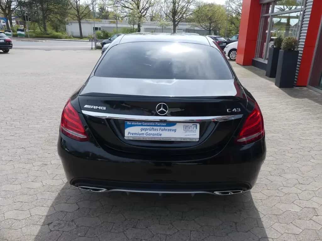 Mercedes-Benz C-Class 43 AMG 4Matic*Night*Sportabgas*Burmester*Navi 10/2017-photo-3