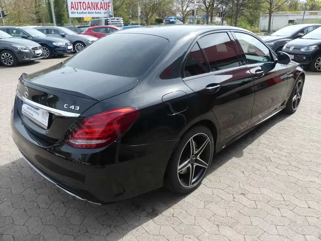 Mercedes-Benz C-Class 43 AMG 4Matic*Night*Sportabgas*Burmester*Navi 10/2017-photo-4