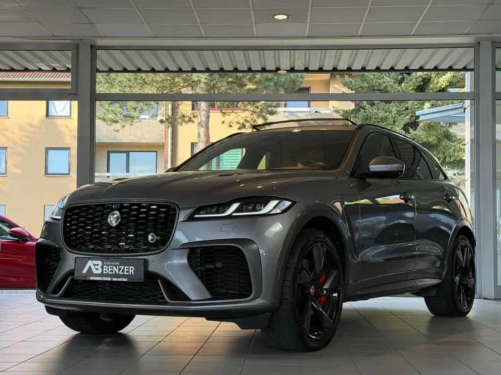 Jaguar F-Pace SVR /PANO/MERIDIAN/360°KAM/HUD/AMBIENTE 01/2022-photo-3