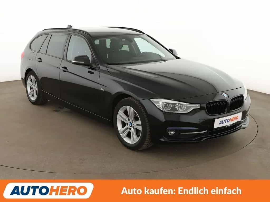 BMW 3 Series 318d Sport Line Aut. *NAVI*LED*TEMPO*PDC*SHZ* 07/2017-photo-7