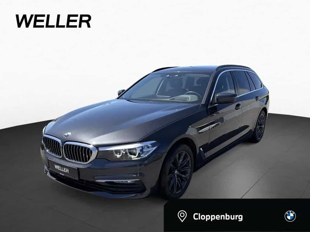 BMW 520 d Touring Aut. AHK,DA+,HuD,ParkAss,StHzg,Memo 03/2020-photo-0