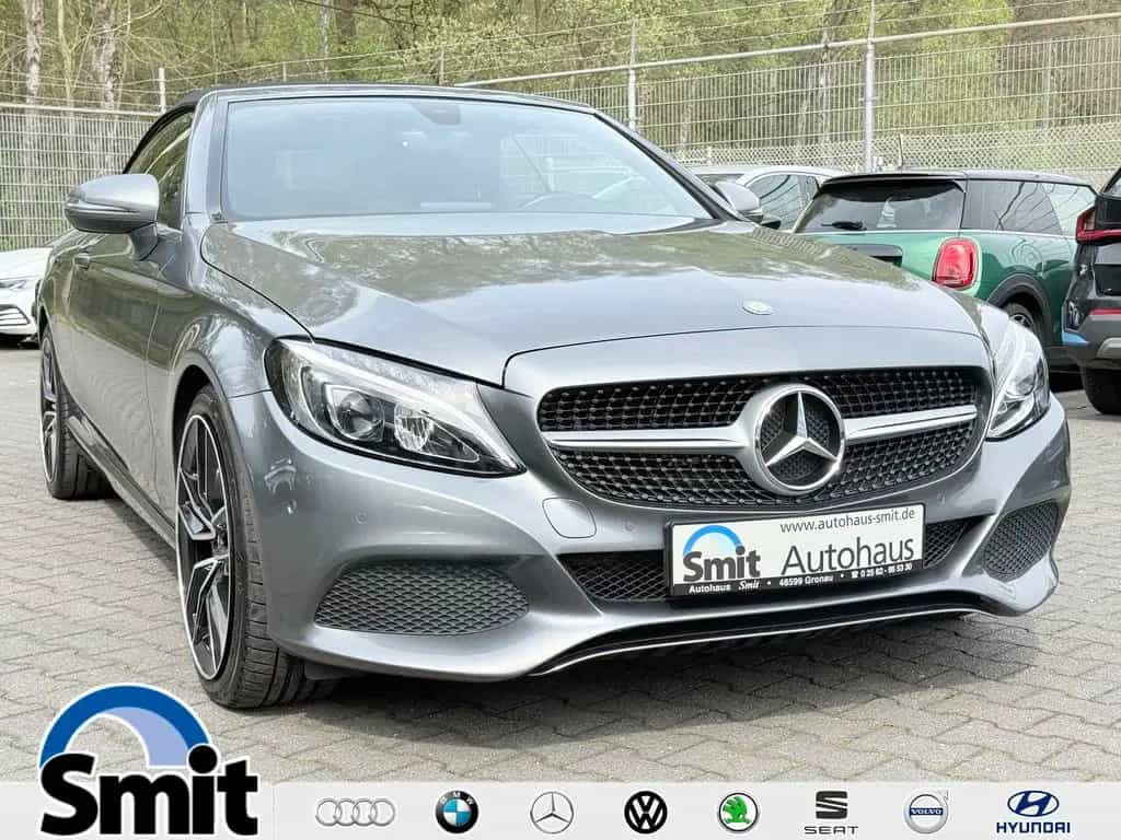 Mercedes-Benz C-Class Cabrio *AIRSCARF*NAVI*LEDER*LED*TOTWINKEL 09/2017-photo-0