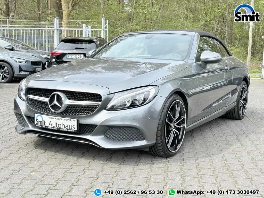 Mercedes-Benz C-Class Cabrio *AIRSCARF*NAVI*LEDER*LED*TOTWINKEL 09/2017-photo-2