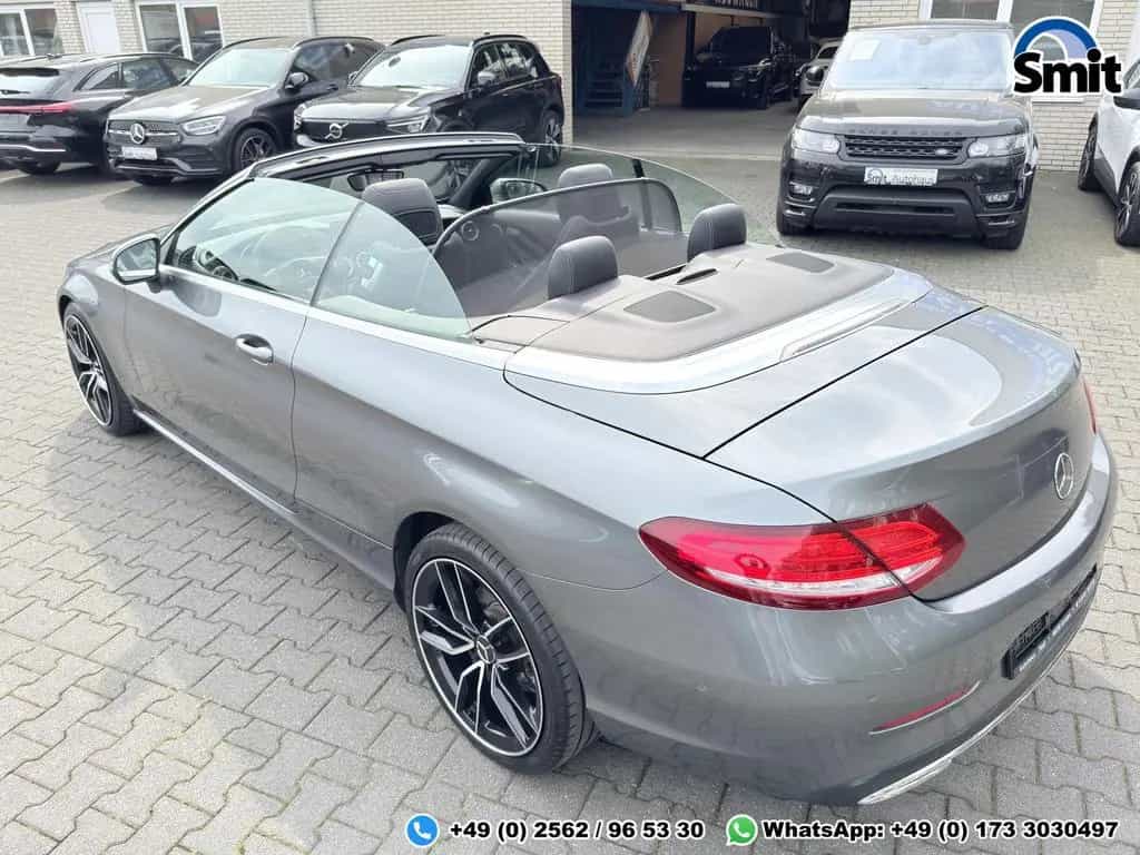 Mercedes-Benz C-Class Cabrio *AIRSCARF*NAVI*LEDER*LED*TOTWINKEL 09/2017-photo-27