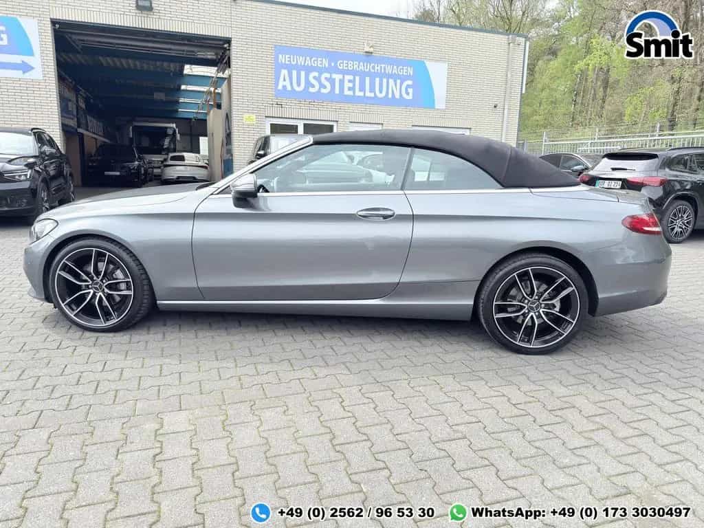 Mercedes-Benz C-Class Cabrio *AIRSCARF*NAVI*LEDER*LED*TOTWINKEL 09/2017-photo-3