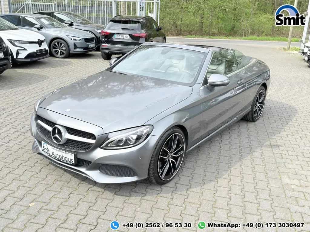 Mercedes-Benz C-Class Cabrio *AIRSCARF*NAVI*LEDER*LED*TOTWINKEL 09/2017-photo-30