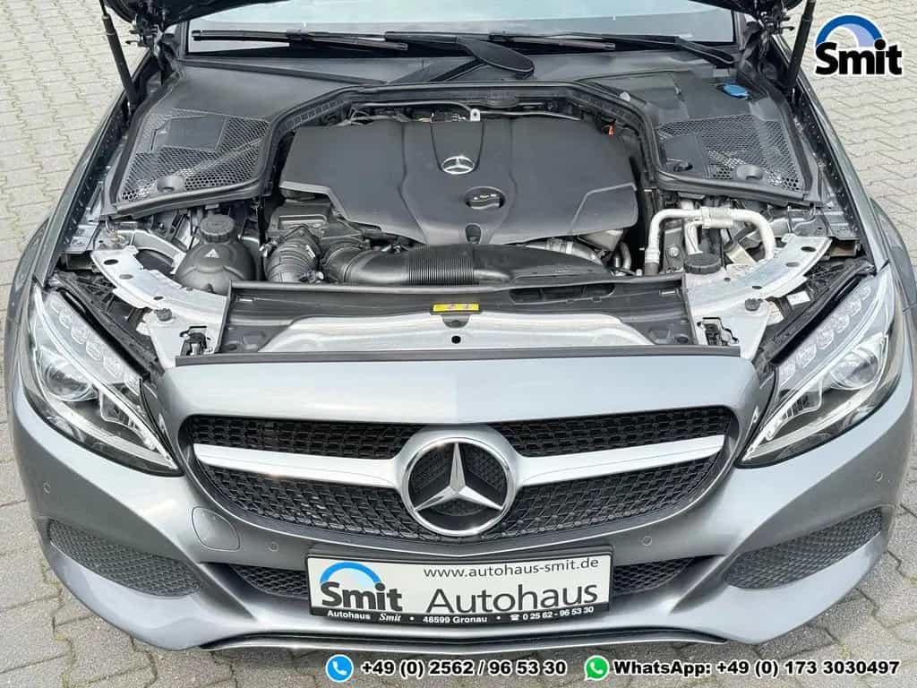 Mercedes-Benz C-Class Cabrio *AIRSCARF*NAVI*LEDER*LED*TOTWINKEL 09/2017-photo-34