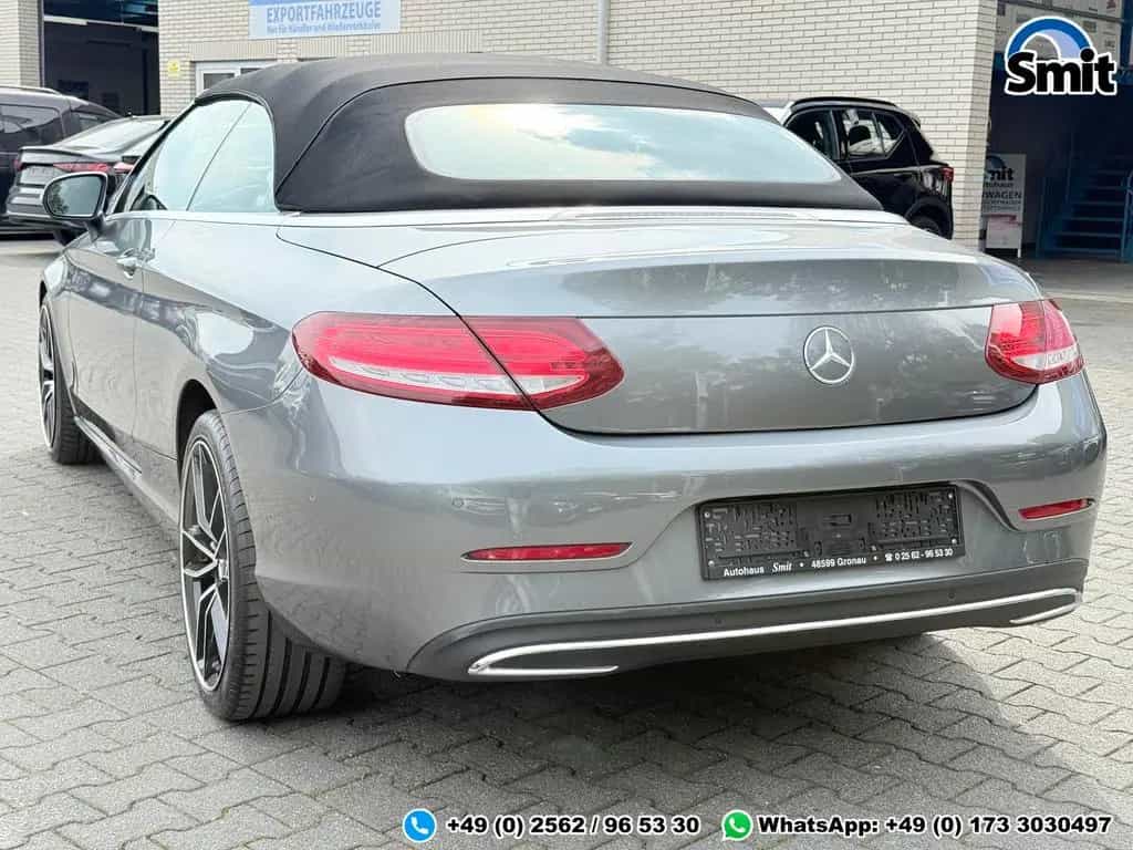 Mercedes-Benz C-Class Cabrio *AIRSCARF*NAVI*LEDER*LED*TOTWINKEL 09/2017-photo-4