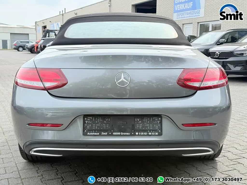 Mercedes-Benz C-Class Cabrio *AIRSCARF*NAVI*LEDER*LED*TOTWINKEL 09/2017-photo-5