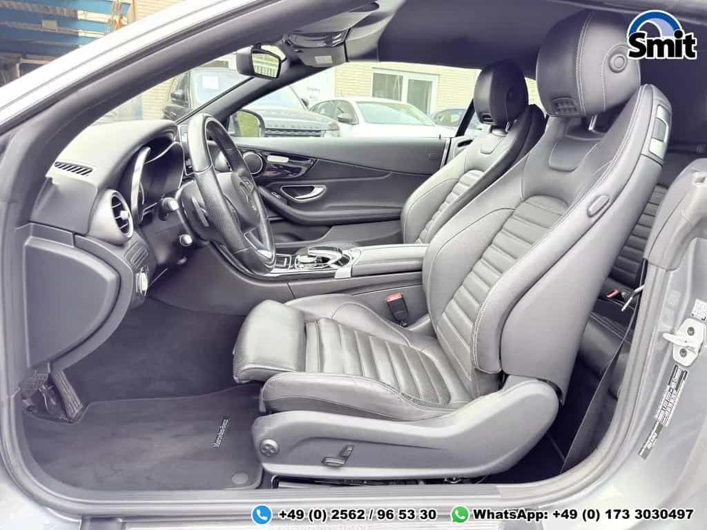 Mercedes-Benz C-Class Cabrio *AIRSCARF*NAVI*LEDER*LED*TOTWINKEL 09/2017-photo-9