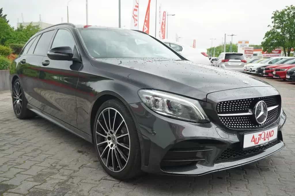 Mercedes-Benz C 300 C300 d T AMG Line LED Navi Sitzheizung PDC AHK 01/2020-photo-7